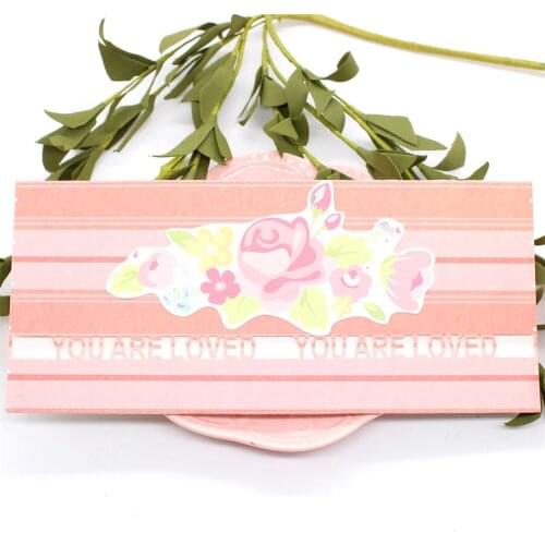 KSCRAFT Slimline Borders Metal Cutting Dies Stencils for DIY Scrapbooking Decorative Embossing DIY Paper Cards