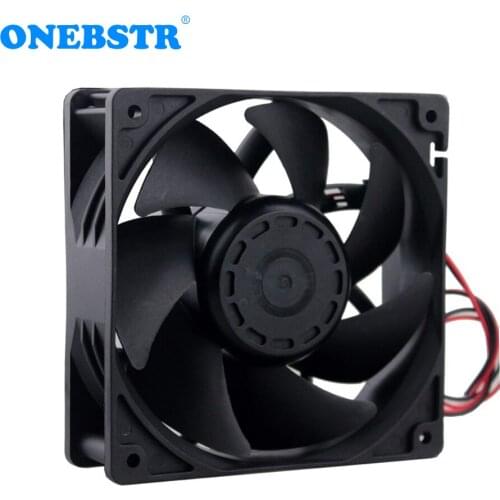 12038 Dual Ball Bearing Brushless DC Fan 12V 24V 48V 120X120X38mm Durable High Speed Large Heat Dissipation Machinery Equipment