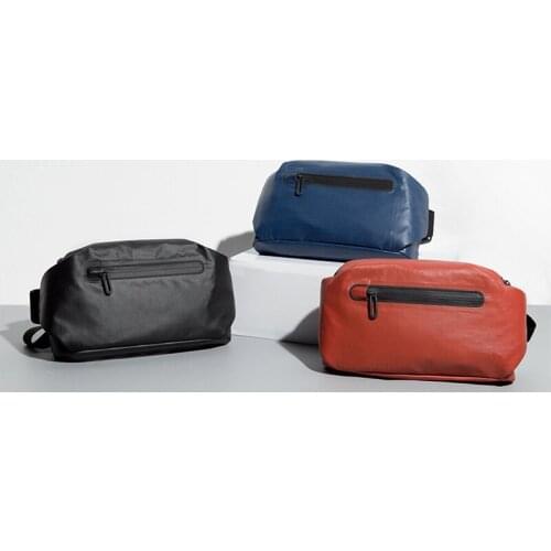 Youpin 90 Waterproof Shoulder Bag Cool Casual Chest Bag Waist Bag Money Phone Belt bag For Sport Riding With Safety Warning