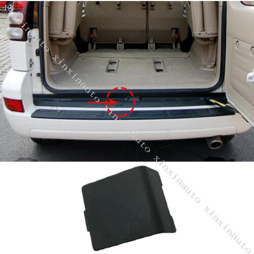 For Toyota Land Cruiser Prado FJ120 2003-2009 Black Rear Bumper Pedal Screw Cover replace Car accessories