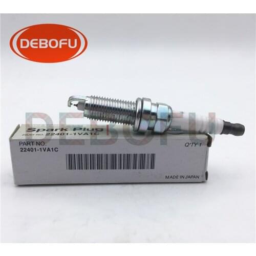 10pcs/lot Dual Iridium Spark Plug 22401-1VA1C DILKAR7D11H For 2017 Nissan Rogue 2.0L 22401-1VA1C