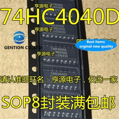 20Pcs 74HC4040D 74HC4040 SOP-16 in stock 100% new and original