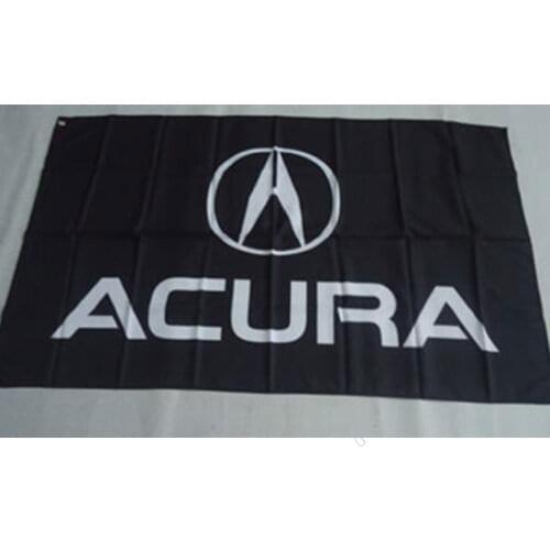 Acura Black Flag, Race Car, Banner, 3X5 Flag