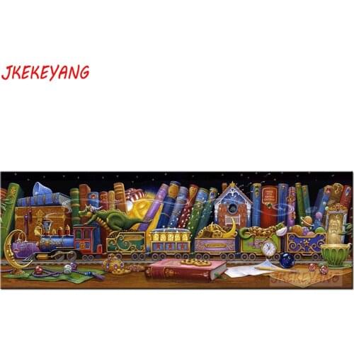 Large size 5d DIY Diamond Painting "Cartoon dragon" Full Square/round Drill Cross Stitch Diamond Embroidery Y3545