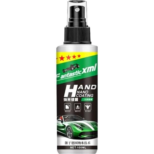 B36B 1 Bottles Car Coating Agent Anti Scratch Hydrophobic Polish Nano Coating Agent for Car and Home Use 100ml Coating Wax