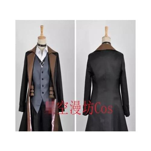 Free Shipping Anime Bungo Stray dogs Chuya Nakahara Cosplay Costume