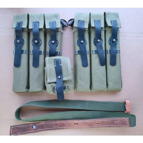 WWII WW2 GERMAN ARMY WH HEER MP38 MP40 AMMO AMMUNITION POUCH WORLD WAR II SOLDIER MILITARY