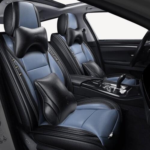 Black Red Leather Material Car seat covers For lexus ct200h rx gs300 is250 es ls nx gs gx lx rc lc ux accessories