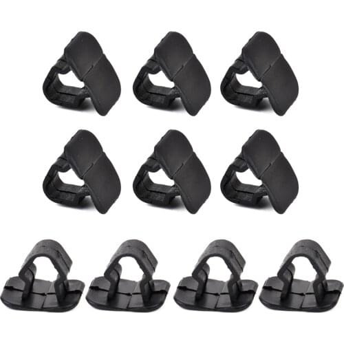 CITALL 10pcs Engine Hood Insulation Pad Retainer Clips For VW Beetle Golf Jetta Passat Rabbit Touareg Audi A4 A6 1H5863849A01C