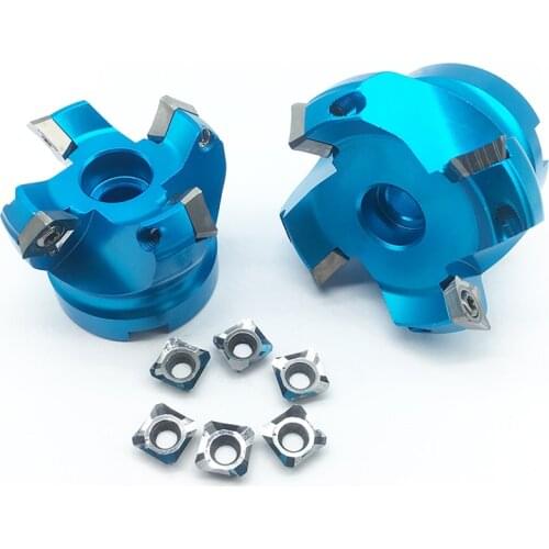 SEHT1204 10PCS+1PCS AL KM12 45 degree Milling discs Aluminum alloy material CNC machine tool knife Insert the carbide blade