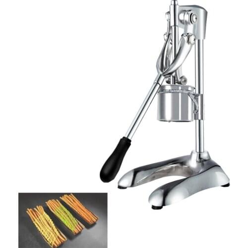 Stainless Steel Fries Extruder Multi Function Mashed Potato Pasta Machine Super Long 30 Cm French Fries Machine