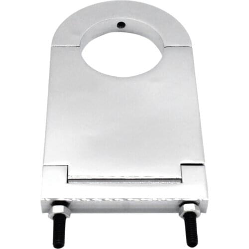 Chrome Billet Aluminum 4 1/2inch Steering Column Drop Replacement Universal for 2inch Columns SBC BBC 350