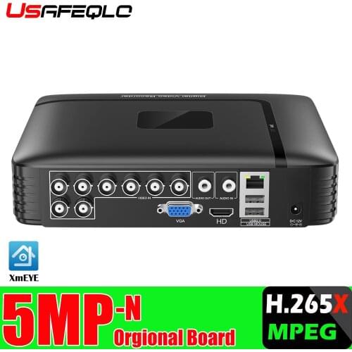 AHD/N DVR 4Channel 8Channel CCTV AHD DVR AHD-N Hybrid DVR/1080P NVR 4in1 Video Recorder For AHD Camera IP Camera Analog Camera