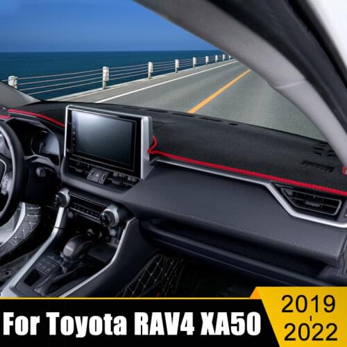 For Toyota RAV4 2013-2016 2017 2018 2019 2020 LHD/RHD Car Dashboard Cover Mat Avoid Light Pads Anti-UV Case Carpet Accessories