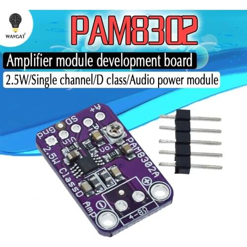 PAM8302A CJMCU-832 PAM8302 2.5W single channel Class D Audio power amplifier module development board