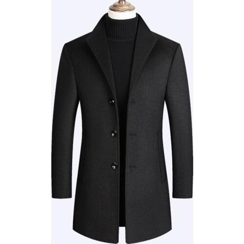 Mens Woolen Formal Wedding Tudexo Suit Jacket Men Business Casual Slim Wool Blazers Black Grey Red Veste Homme Plus Size 4XL