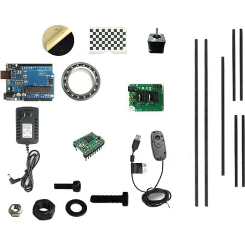 Desktop DIY Ciclop laser 3D scanner, Logitech C270 camera, BQ 3D scanner