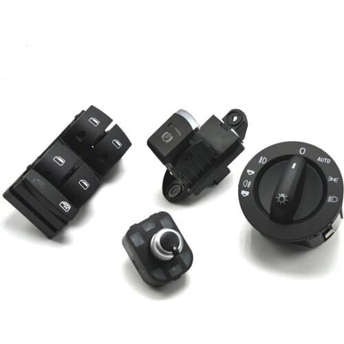 Window Headlight Parking Mirror Switch For AUDI A6 S6 C6 RS6 A6 Allroad Quattro 4F0 959 851 4F1 941 431 4F0959565 4F1 927 225C