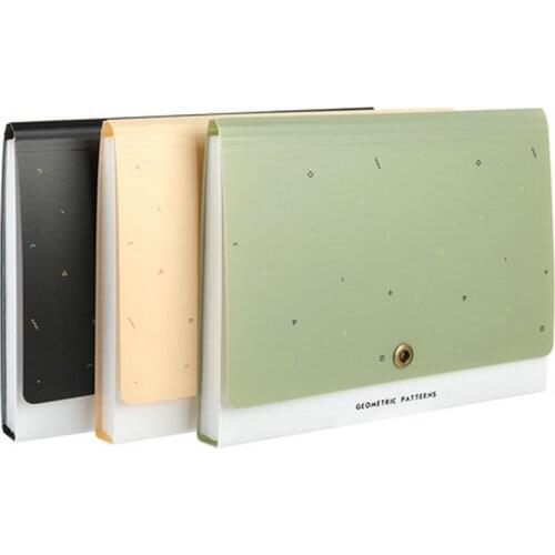 Fashion Expanding File Folder A4 Paper Organizer Document File Bag 13 Layer Document Bag Waterproof Case For Documents