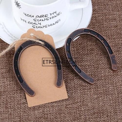 Wedding DIY Decorations Horseshoe Favors and Gifts for Guest Attachment Decoration Lucky Gift Party Accessories