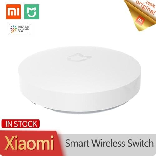 Xiaomi Smart Wireless Switch Smart Home Device Accessories Mijia Mini Smart Wireless Switch Light Remote Control By Mihome App