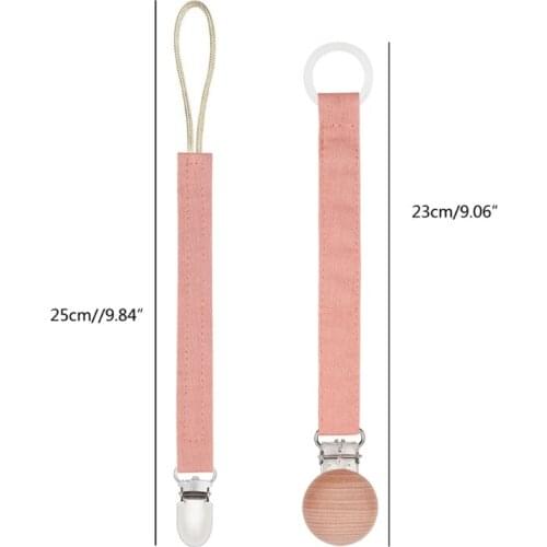 Pacifier Chain Soother Holder Baby Pacifier Dummy Clip Nipple Holder For Nipples 24BE