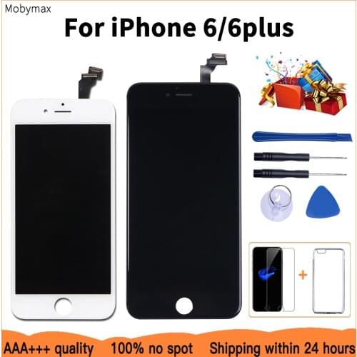 No Dead Pixel For iPhone 6 LCD Display Touch Screen All Test LCD Module with Digitizer Assembly Replacement For iPhone 6 plus