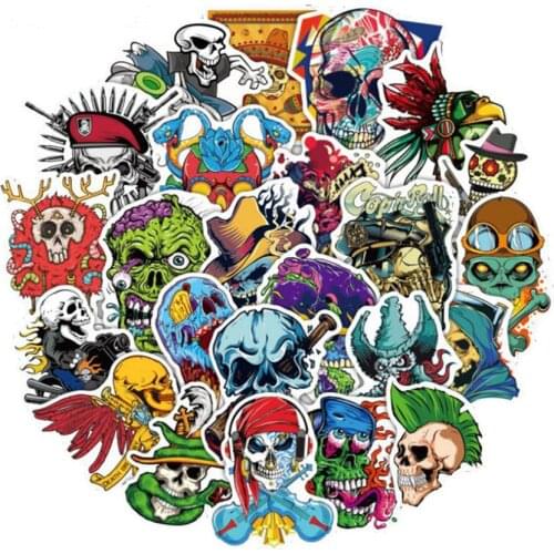 10/30/50PCS Fresh and Lovely Holiday Stickers Trolley Case Cute Waterproof Guitar Skateboard Graffiti Car Stickers Wholesale