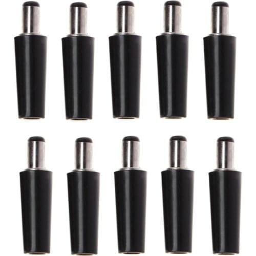 10 Pcs 5.5x2.1mm High Quality Circular DC Tube Plug Male Socket Audio Connector