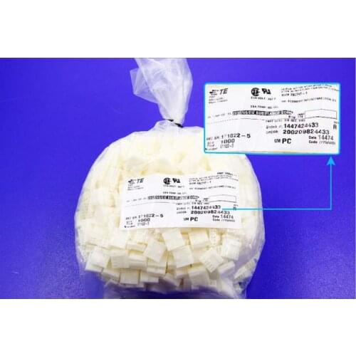 171822-5 CONN RCPT HOUSING 5POS NATURAL TYCO TE AMP housings connectors terminals 100% new and original parts