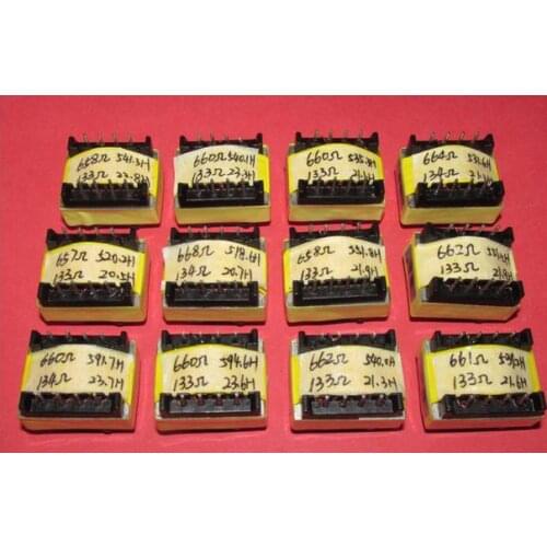 2PCS PT-8 permalloy 600 ohm :15K audio signal 5 times boost single-ended turn single-ended isolation transformer