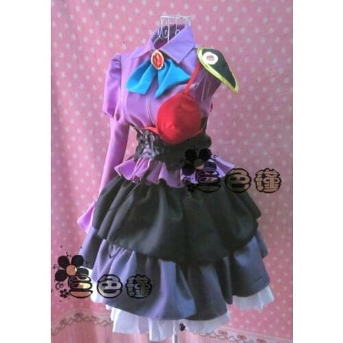 Anime Cyuunibyou Demo Koigashitai cos Takanashi Rikka Lolita Purple Dress Costumes Anime Cosplay costume 11