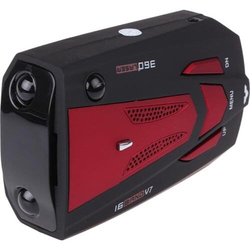 Car Vehicle 360 Degree Speed Voice Alert Warning LED Display Detector Auto parts