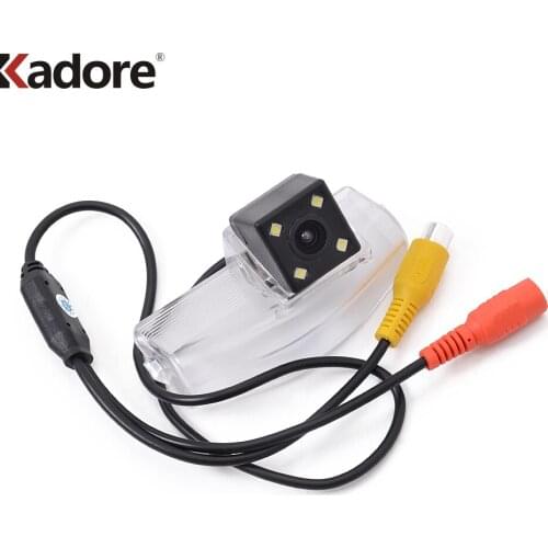 Car Rearview Camera For Mazda Demio 2 Mazda 3 Sport 2011 2012 2013 4 LED CCD Backup Rear View Cameras Parking Assistance