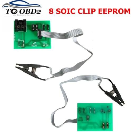 Free Shipping Xprog Eeprom Board Upa Usb V1.3 Programmer Upa Usb Adapter with Soic 8 Test Clip for XPROG V5.60/V5.70/V5.74/V5.84