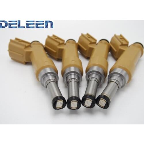 Deleen 4PCS Fuel Injectors nozzle 23250-37010 23250-39146 for T oyota Corolla 2009-2015 Car Accessories