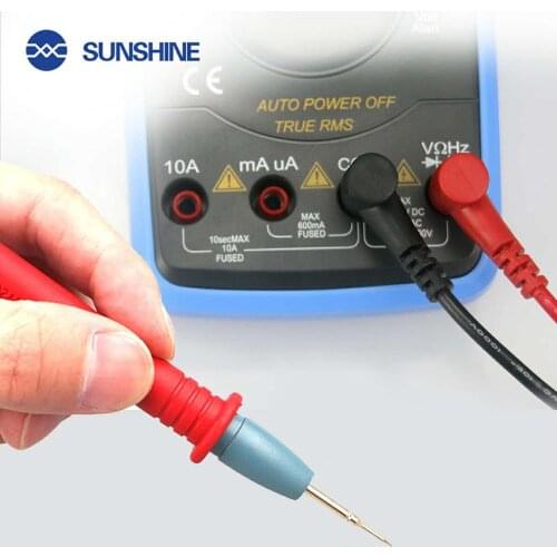Needle Tip Meter Test Leads Pin Withstand Voltage 1000V 20A Wire Pen Cable Line Universal Digital Multimeter Probe