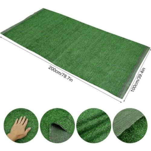 Artificial Grass Carpet Green Fake Synthetic Garden Landscape Lawn Mat Turf PP + PE Artificial Grass Mat