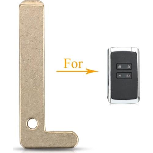 Kutery Remote Car Smart Key Keyless Emergency Insert Uncut Blade Blank For Renault Megane 4 Talisman 5 Espace 5 Kadjar