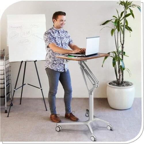 JOYLIVE Multifunctional Pneumatic Adjustable Lift Mobile Laptop Table Home Office Lazy Desk Learning Lecture Table 2021 NEW