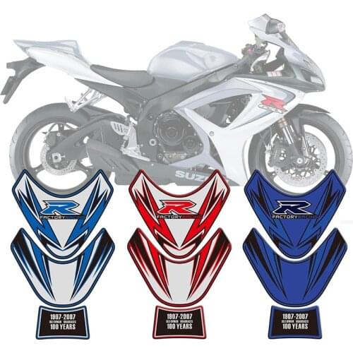 Motorcycle Tank pad High Quality decals and stickersl For Suzuki GSXR 600 750 2007