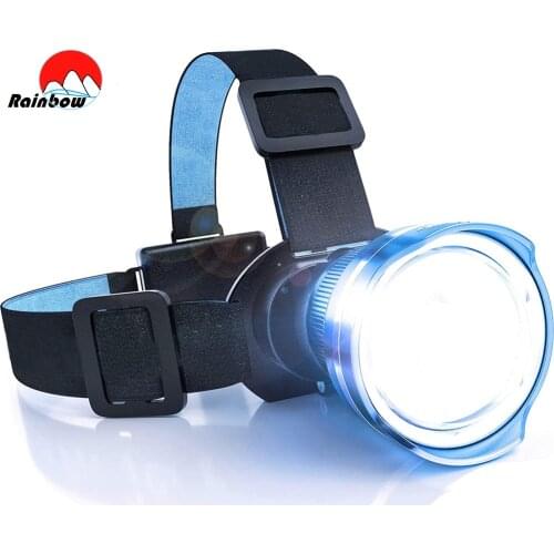 30000 Lumens Powerful Led Headlight Zoomable T6 Headlamp Outdoor Camping Fishing Head Torch Waterproof Lantern Head Flashlight