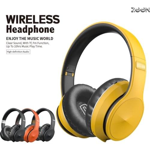 Zoon In Ear Bluetooth Wireless Headset Quality Music Headphones Earbuds Headsets With Mic For PS4 Phones Tablets Multi Color