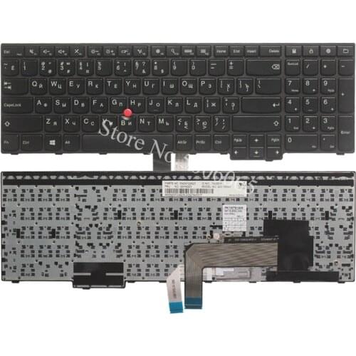 New Russian keyboard for lenovo IBM Thinkpad E550 E550C E555 E560 E565 RU laptop Keyboard