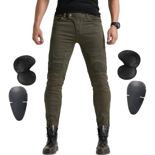 New 2020 Motorcycle Pants Men Moto Jeans Protective Gear Riding Touring Motorbike Trousers Motocross Pants Moto Pants WF-118-1