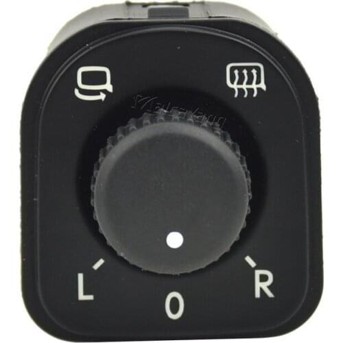 New Side Mirror Adjustment Knob Control Switch Fit For Golf MK5 MK6 2006-2013 2009-2012 1K0959565J REH Car Relay Accessories