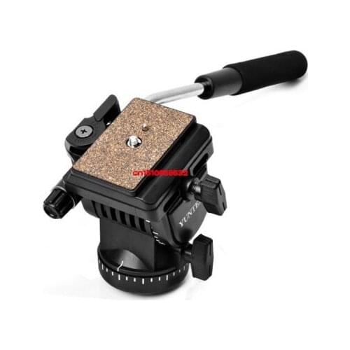 New YT-950 Pro Video Camera Tripod Action Fluid Drag Head For Dslr Shooting Filming camera + Tracking Number