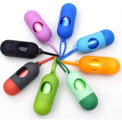 Pet Cleaning Products Trash Box Portable Garbage Bag Shit Bag Dispenser Dog Toilet Outdoor Cleaning Pick Up Tool Pet Accessories