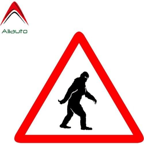 Aliauto Warning Car Sticker Animal Big Foot Decal Accessories PVC for X Trail Lada Priora Honda Vw Prius Priora Suzuki,12cm*10cm