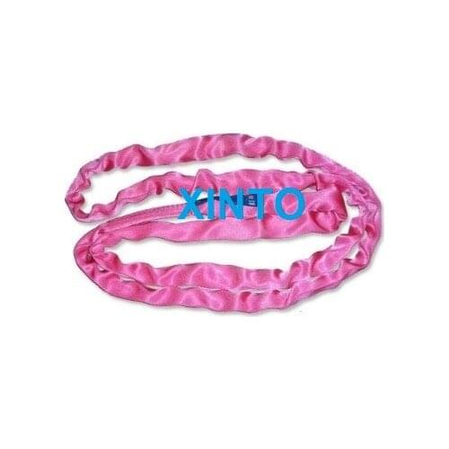1TX1M--2M 6:1 High tensile endless soft round sling industrial grade lifting sling polyester fiber strap tree glass auto